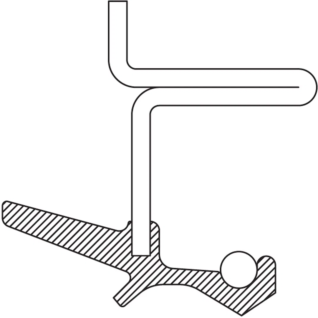 710877 – NATIONAL Differential Pinion Seal, OE Replacement - view 2